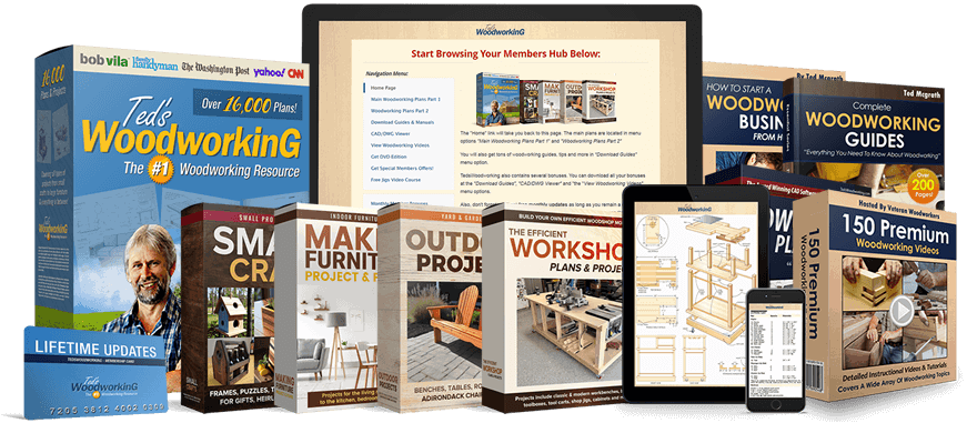 TedsWoodworking home page
